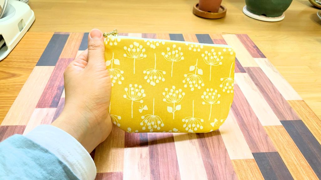 ファスナーポーチの作り方